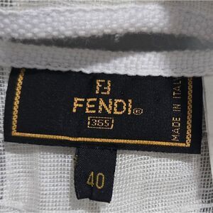 🐢 Fendi Linen Skirt Size 8. Like New! Guaranteed Authentic!!